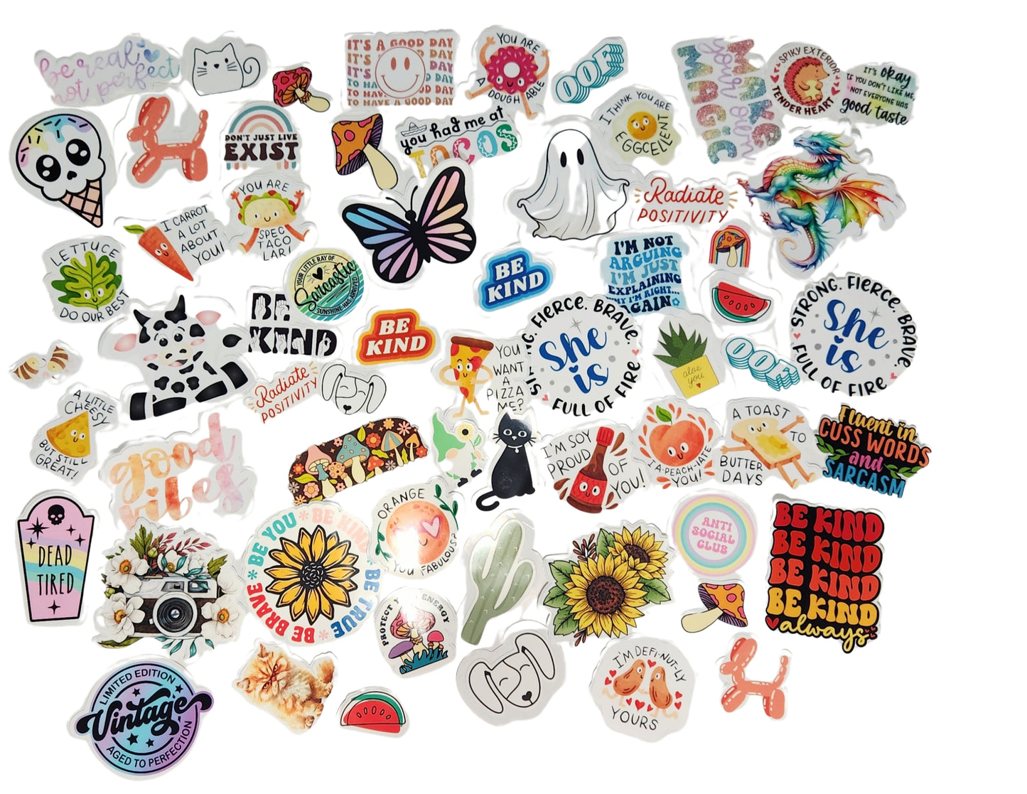 Pre-made Vinyl sticker packs